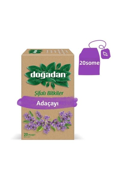 Doğadan Sage Cup Bag 20-Pack