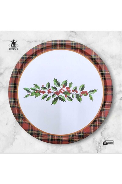 KMS Kumsar Metal Patterned Tray