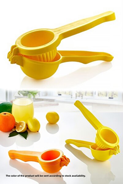 Soillium 1. Quality Practical Hard Plastic Lemon Squeezer Rustproof Kitchen Tool