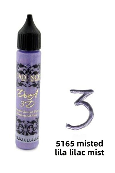 Cadence Dora 3D Dimensional Bead Paint 5165 MAVY LILA