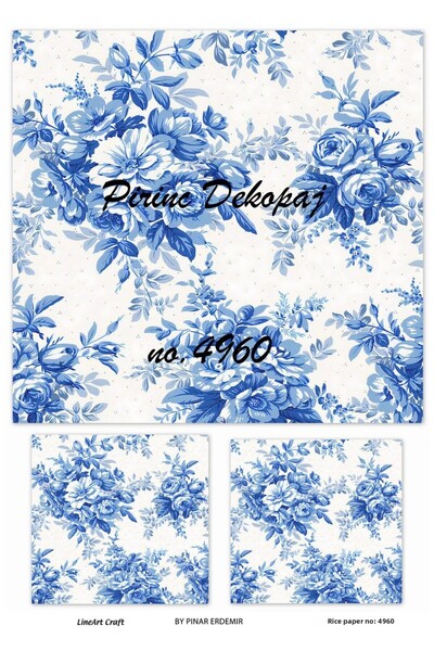 LİNEART ورق ديكوباج نحاسي Lineart 29X42 رقم: L4960