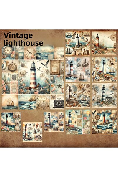 Pink Swan Craft Set de autocolante pentru albume de însemnări de faruri de ep...