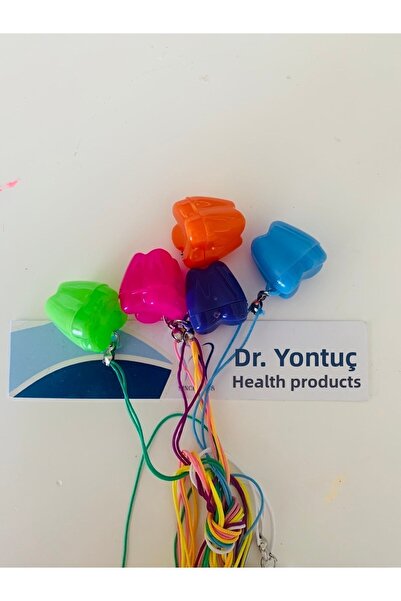 Dr.Yontuç علبة أسنان الحليب / قلادة أسنان الحليب / قلادة أسنان 5 قطع