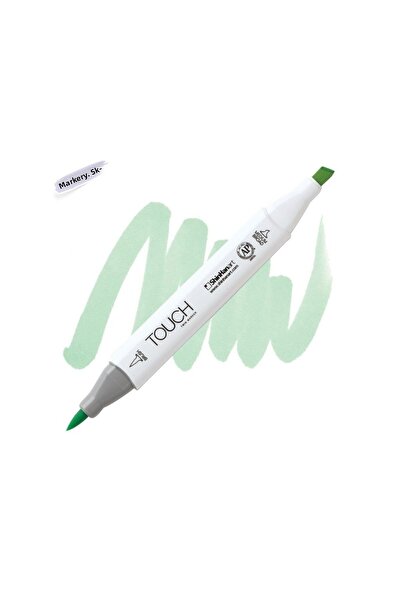 Shinhan Art Touch Twin Brush Pen : Double Sided Marker : Gy167 Pale Green Light