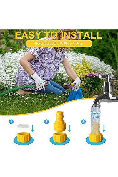 Schulzz سجادة لعب بخاخ الماء مع رذاذ الماء وشريحة مياه لحمام السباحة 170 سم