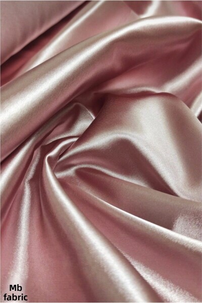 Beril kumaş Ροζ Σατέν Ύφασμα