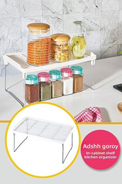 Anadolu Saray Çarşısı 1 бр. Практичен органайзер за рафтове за шкафове - кухн...