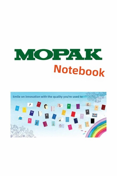 Mopak 40 Yp.a5 Checked High School Notebook