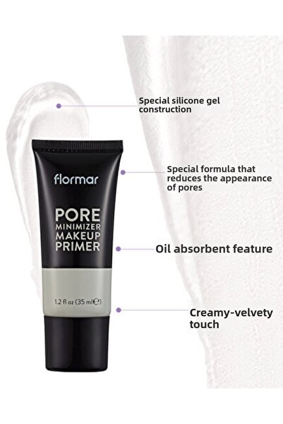Flormar Makeup Base to Help Prevent Pore Appearance-pore Minimizer Makeup Primer-000-8690604534661