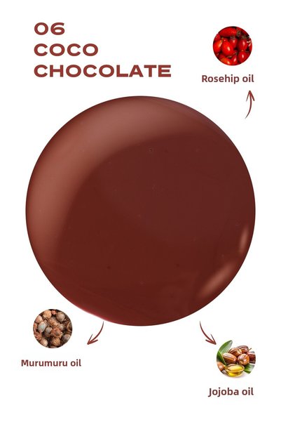 Golden Rose Sweet Kiss Lip Oil Gloss - 06 Coco Chocolate - Brown Lip Gloss Oil