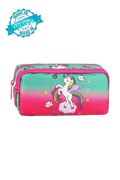 GENC DIJITAL BASKI Geanta pentru creion Unicorn