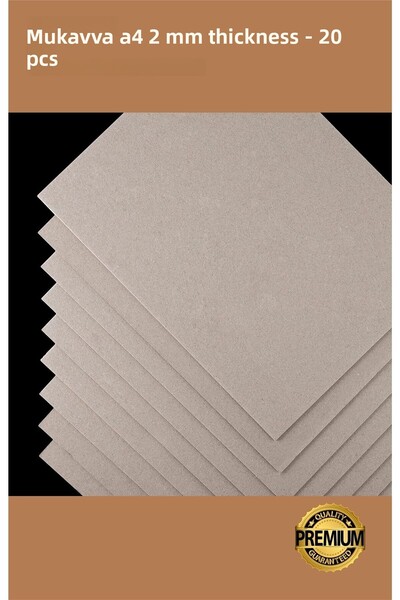 Hsn A4 Cardboard Thick Hard A4 2mm 20 Pieces