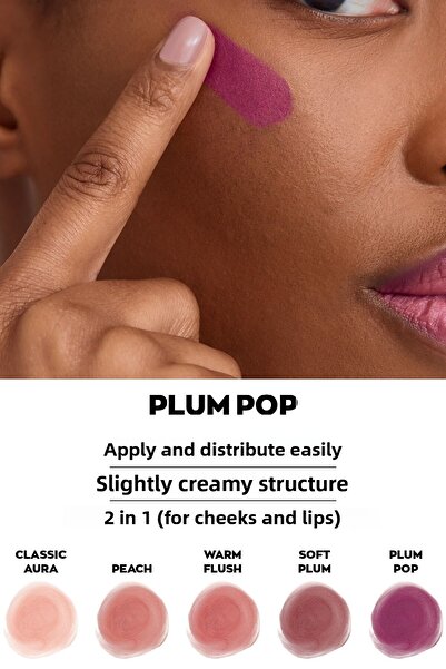 AVON AVON CREAM BLUSH - PLUM POP