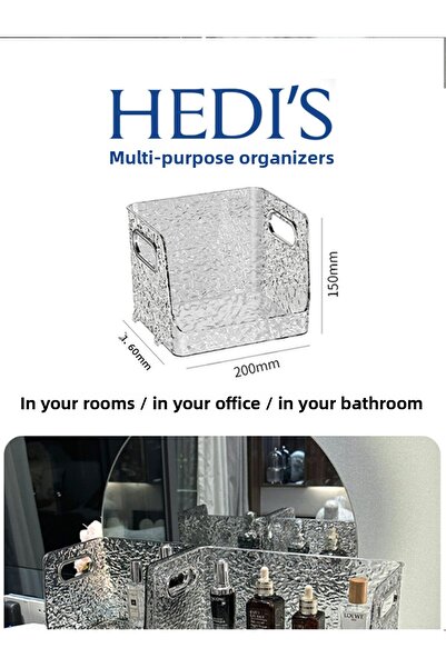 Hedi's Home Multi-Purpose Organizer for Books and Makeup Jewelry