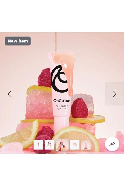 Oriflame Oncolour Oh! Sweet Glossy - Pink Lemon Ade Lip Gloss