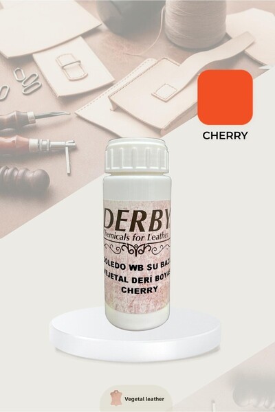 Derby Vopsea pentru piele vegetală pe bază de apă Doledo 100 Gr, Vopsea vegetală Vaketa, Artă din piele