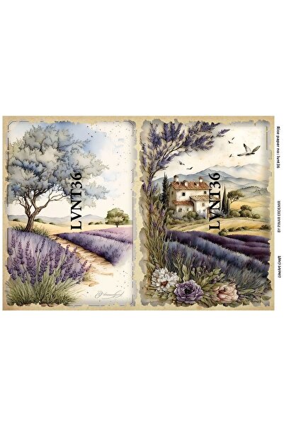 LİNEART ورق ديكوباج نحاسي موديل LVNT36-29X42cm