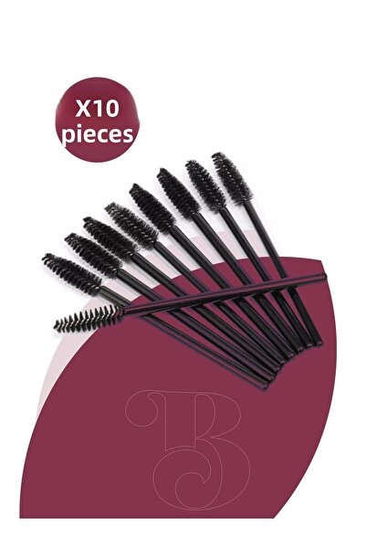 Belle Femme فرشاة مشط رموش الحواجب 10 قطع