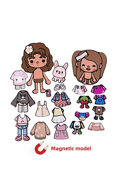 Papağan فستان توكا بوكا سيسترز المغناطيسي