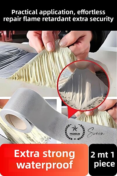 Svein Εξαιρετικά ισχυρή 2μ. αδιάβροχη ταινία από καουτσούκ για εξωτερικούς χώ...