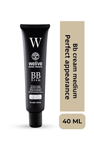 Welive BB Cream Medium - 30 ml Natural Skin Care