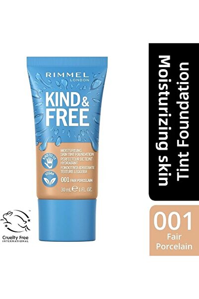 Rimmel Rimmel KIND & FREE Skin Tint - Moisturising Foundation  30 ml, shade 001 Fair Porcelain