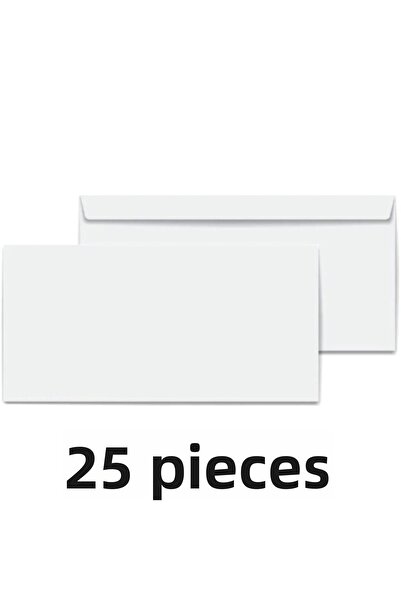 tüftürük ظرف دبلوماسي 24X10,50 ظرف دبلوماسي سادة 25 قطعة