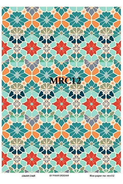 LİNEART ورق ديكوباج نحاسي مقاس 29x42 سم - MRC12