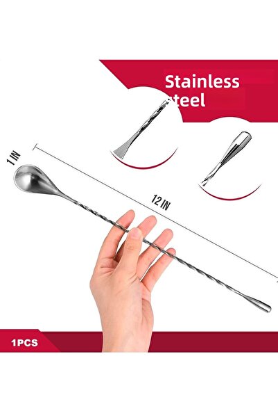 HUBBYCHEF Professional Cocktail Bar Spoon