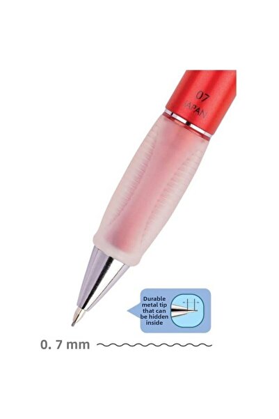 Serve Versatil Pencil (Mechanical Pencil) Deep 0.7 Mm Metal Lava Red