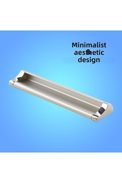 Badem10 Plus Mobilya Dulap cu sertar pentru bucatarie cu usi cu urechi din metal crom mat 160MM