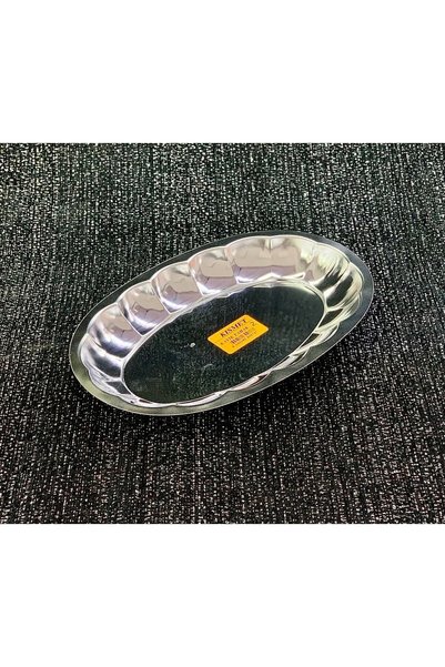 ZÜCEVİM Chrome Boat Plate 24cm