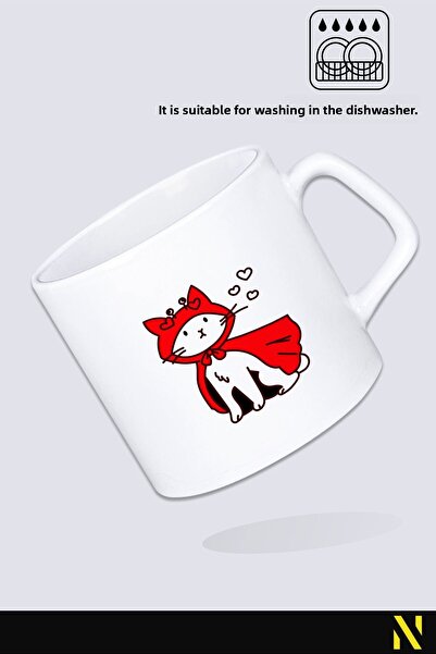 nilizma Red Riding Hood Patterned Mug
