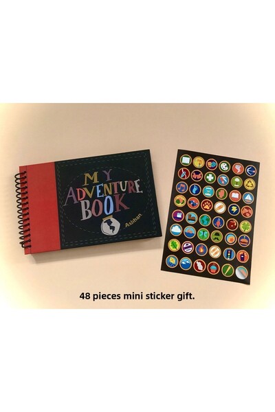 PAKLON 17x24cm Junior My Adventure Book Hard Cover Notebook (400gr KRAFT INNER)