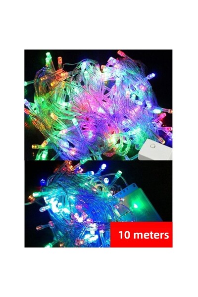 Happyland الرسوم المتحركة للعام الجديد تعمل بالتحكم عن بعد 10 متر LED ضوء ملو...