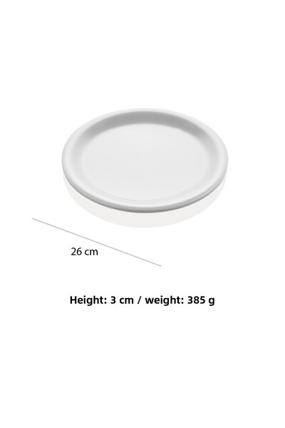 Alezy 646 Göreme Melamine Thermostar Arya Service Plate 26 cm