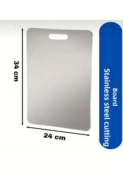 Stainless Art Stainless Steel Antibacterial High End Quality Cutting Board (1 Piece)