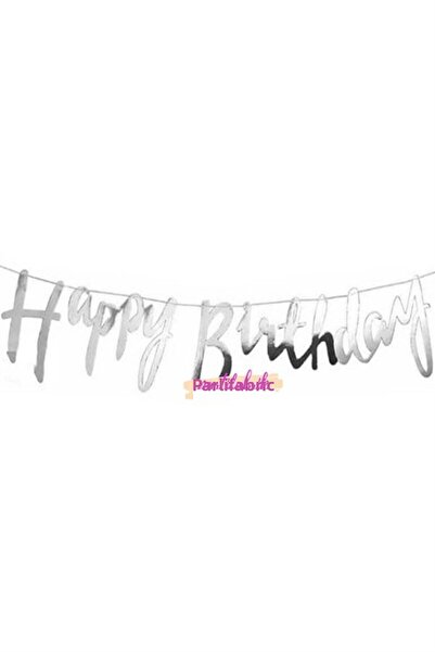 Partifabrik Επιστολόγραφο ασημί στολίδι - Χρόνια πολλά