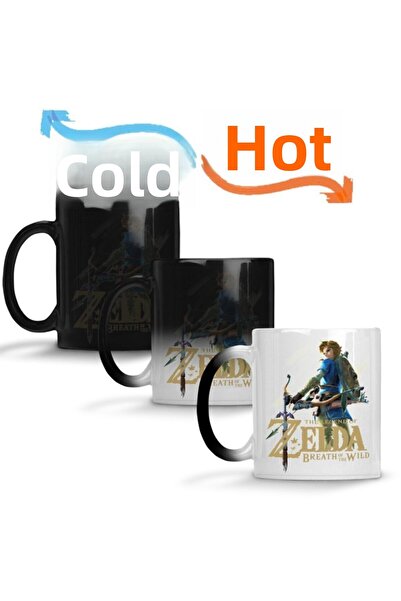 Baskı Dükkanı كوب بورسلين سحري من ذا ليجند أوف زيلدا بريث أوف ذا وايلد