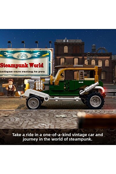 Hapşuruk Vintage Lighted Lego Car, Lighted Car, Lego Car Model