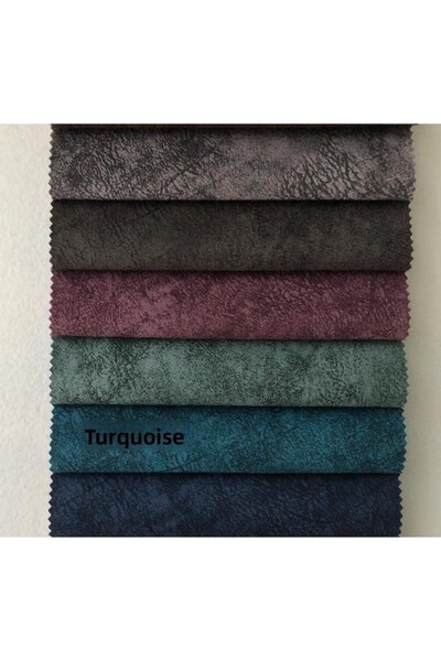 turkanlarhome Golf Turquoise Color Stain Resistant Upholstery Fabric with 17 Color Options
