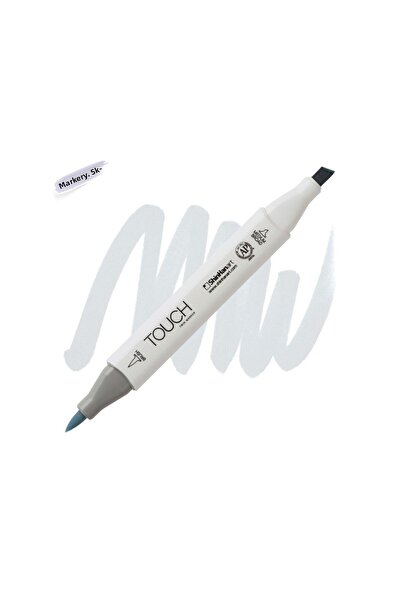 Shinhan Art Touch Twin Brush Pen : Double Sided Marker : Bg1 Blue Gray