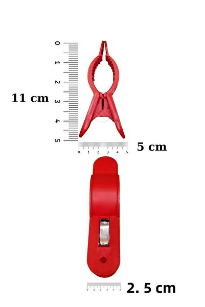 Manken İstanbul 8 Pieces Deluxe Large Size Beach Towel Pegs - Multi-Purpose Pegs - Towel Holder - Sunbed Fixer Visor