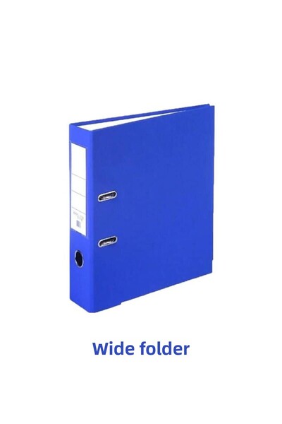 Four Office 1 مجلد أزرق عريض - مجلد مكتبي