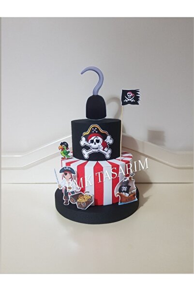 bmk tasarım Pirate Themed Model Cake