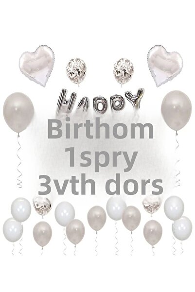 DÜVENCİ TİCARET Set baloane La mulți ani pentru doamne