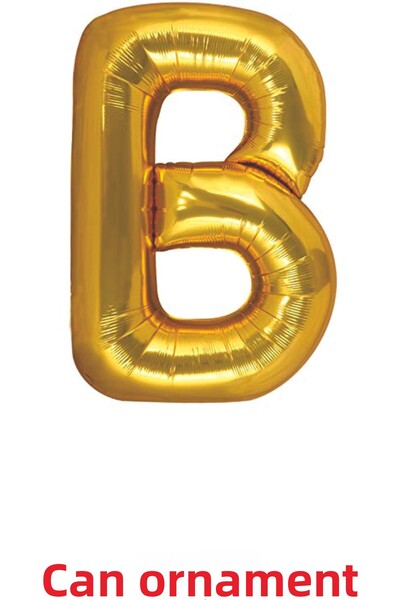 Cansüs بالون فويل بحروف ذهبية اللون - 100 سم 40 بوصة