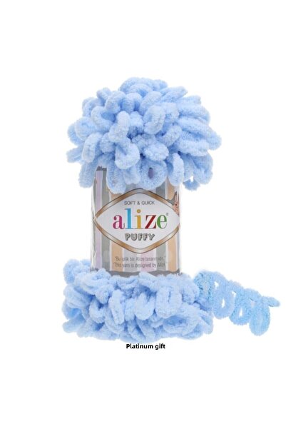 Alize (5 bucăți) 183 fire albastre pentru tricotat manual Panduf pătură fire ...