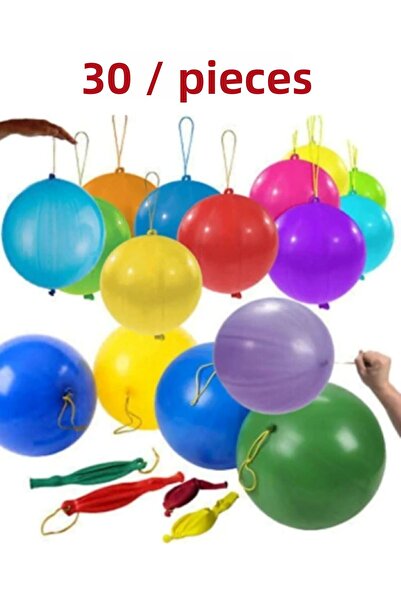 BALON DİYARI بالون نطاط مرن بانش بانش بالون كبير 30 قطعة