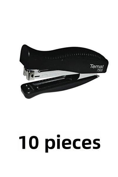 Temat 7500 Large Stapler 30 Sheets 24/6 Black 10 Pieces
